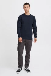 Indicode Strickpullover IDTorin Dunkelblau/Blau