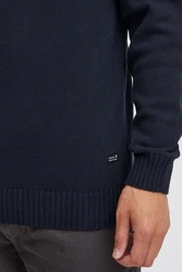 Indicode Strickpullover IDTorin Dunkelblau/Blau