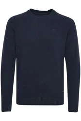 Indicode Strickpullover IDTorin Dunkelblau/Blau