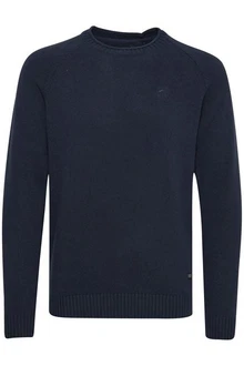 Indicode Strickpullover IDTorin Dunkelblau/Blau Indicode Strickpullover IDTorin Dunkelblau/Blau