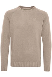 Indicode Strickpullover IDTorin Braun/Khaki/Beige