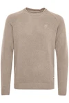 Indicode Strickpullover IDTorin Braun/Khaki/Beige