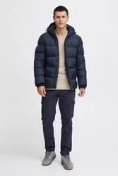 Indicode Steppjacke IDRAPSE Dunkelblau/Blau