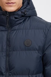 Indicode Steppjacke IDRAPSE Dunkelblau/Blau