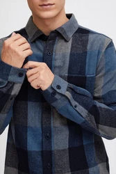Indicode Kurzjacke Hellblau/Grau/Dunkelblau/Blau