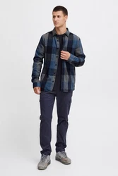 Indicode Kurzjacke Hellblau/Grau/Dunkelblau/Blau