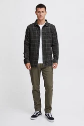 Indicode Kurzjacke Schwarz/Dunkelgrau/Grau