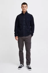 Indicode Fleecejacke Dunkelblau