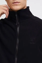 Indicode Fleecejacke Schwarz/Grau