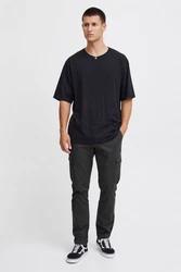 Indicode Cargohose Dunkelgrau/Khaki/Grau/Hellgrau