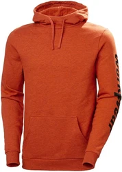 Helly Hansen Kapuzenpullover Logo Hoodie Orange