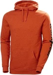 Helly Hansen Kapuzenpullover Logo Hoodie Orange
