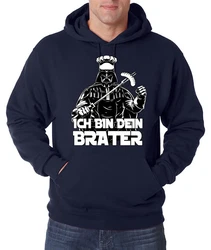 Youth Designz Kapuzenpullover Ich bin dein Brater Herren Hoodie Braun