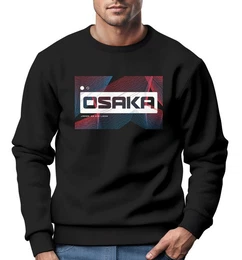 Sweatshirt Sweatshirt Herren Japan Osaka Asian style Teachwear Fashion
