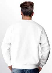 Neverless Sweatshirt Herren Print Welle Sonne Retro Vintage Oldschool Weiß/Creme/Rosa/Hellblau/Orange/Mischfarben