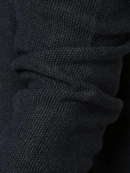 Andrew James Strickpullover Dunkelblau/Schwarz/Dunkelgrau
