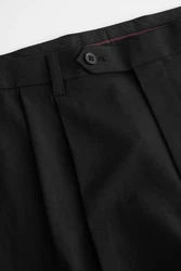 Next Stoffanzug Signature Tollegno Schwarz/Dunkelgrau