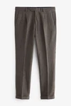Next Anzughose mit Hahnentrittmuster Khaki/Braun/Grau/Beige