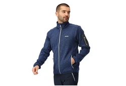 Regatta Strickfleecejacke Newhill Blau/Dunkelblau