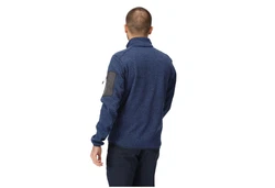 Regatta Strickfleecejacke Newhill Blau/Dunkelblau