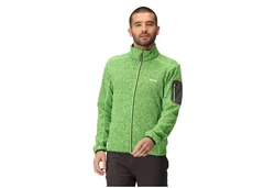 Regatta Strickfleecejacke Newhill Grün/Neonfarben