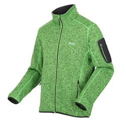Regatta Strickfleecejacke Newhill Grün/Neonfarben