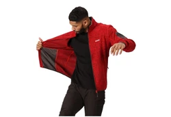 Regatta Strickfleecejacke Newhill Rot/Bordeaux