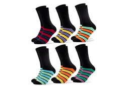OCCULTO Basicsocken Modell Moritz (6-Paar) bunte