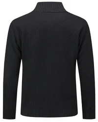 Allthemen Strickjacke mit Stehkragen Herren Cardigan 