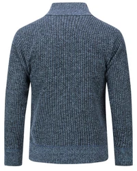 Allthemen Strickjacke mit Stehkragen Herren Cardigan 