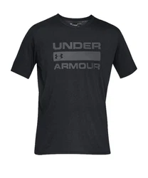 Under Armour T-Shirt Team Issue Wordmark schwarz/silber