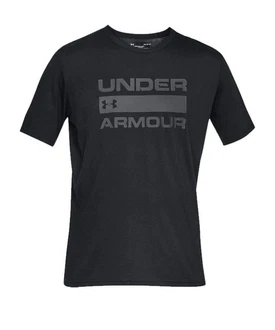 Under Armour T-Shirt Team Issue Wordmark schwarz/silber Under Armour T-Shirt Team Issue Wordmark schwarz/silber