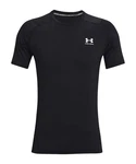 Under Armour T-Shirt HeatGear Armour Fitted schwarz / wei