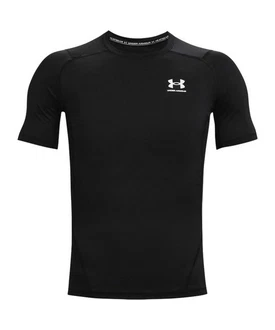 Under Armour Kurzarmshirt UA HG Armour Comp SS Rot/Schwarz Under Armour Kurzarmshirt UA HG Armour Comp SS Rot/Schwarz