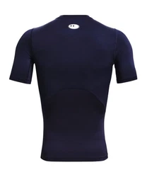 Under Armour Kurzarmshirt UA HG Armour Comp SS dunkelblau/wei