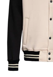 KingKerosin Collegejacke Killer Kahuna Dunkelblau/Creme/Beige/Weiß