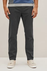 Next Chinohose Slim Fit Chinohose (2-tlg) Dunkelblau/Grau/Dunkelgrau/Blau