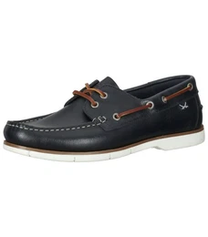 Halbschuhe Leder Bootsschuh