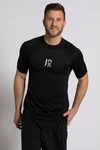 JP1880 T-Shirt Schwimmshirt Stehkragen UV-Schutz Schwarz
