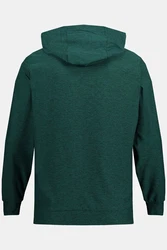 JP1880 Fleecejacke Hoodiejacke FLEXNAMIC Fitness QuickDry Dunkelgrün/Grün
