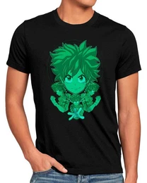 T-Shirt Green Power anime manga my hero academia cosplay