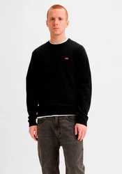 LEVI'S Pullover 'Original HM Sweater' Rot/Schwarz/Rosa