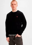 LEVI'S Pullover 'Original HM Sweater' Rot/Schwarz/Rosa