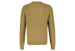 LERROS Strickpullover Dunkelgrün/Khaki/Braun/Gelb