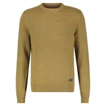 LERROS Strickpullover Dunkelgrün/Khaki/Braun/Gelb