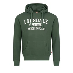 Lonsdale Hoodie Smerlie grün/weiß