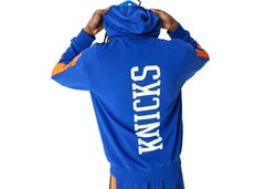 New Era Hoodie NBA New York Knicks Blau/Hellblau/Lila