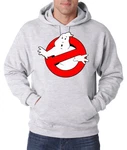 Youth Designz Kapuzenpullover Ghostbusters Herren Hoodie Weiß/Grau/Silber/Hellgrau