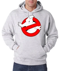 Youth Designz Kapuzenpullover Ghostbusters Herren Hoodie Weiß/Grau/Silber/Hellgrau
