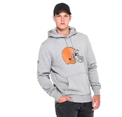 New Era Hoodie Cleveland Browns Orange/Grau